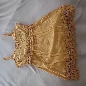 American Rag, Large, Yellow, Sundress
